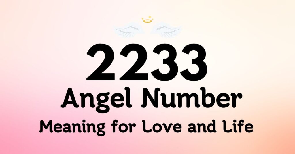 2233 Angel Number Meaning for Love and Life