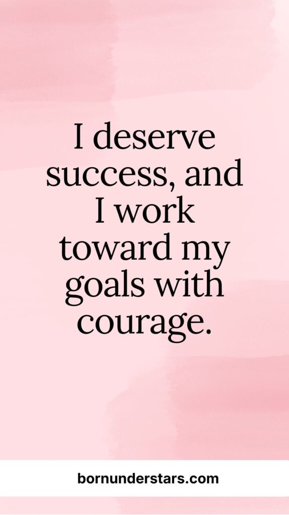 Confidence Affirmations