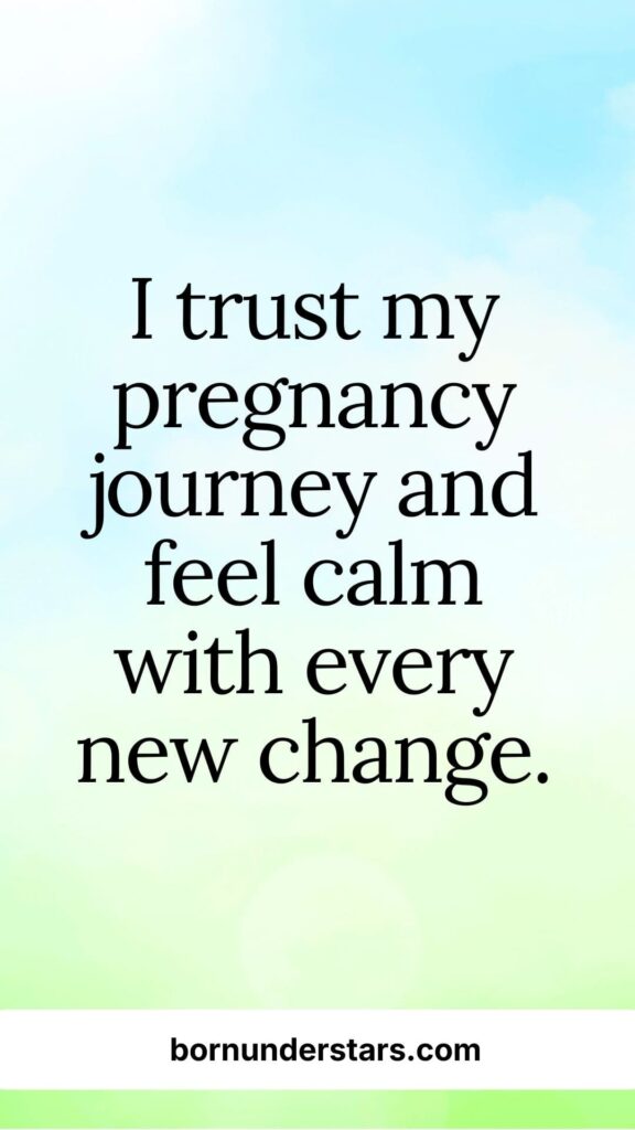 Pregnancy Affirmations