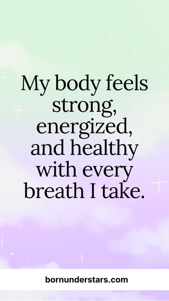 Health Affirmations