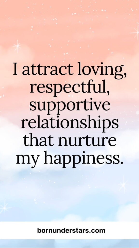 Relationship Affirmations