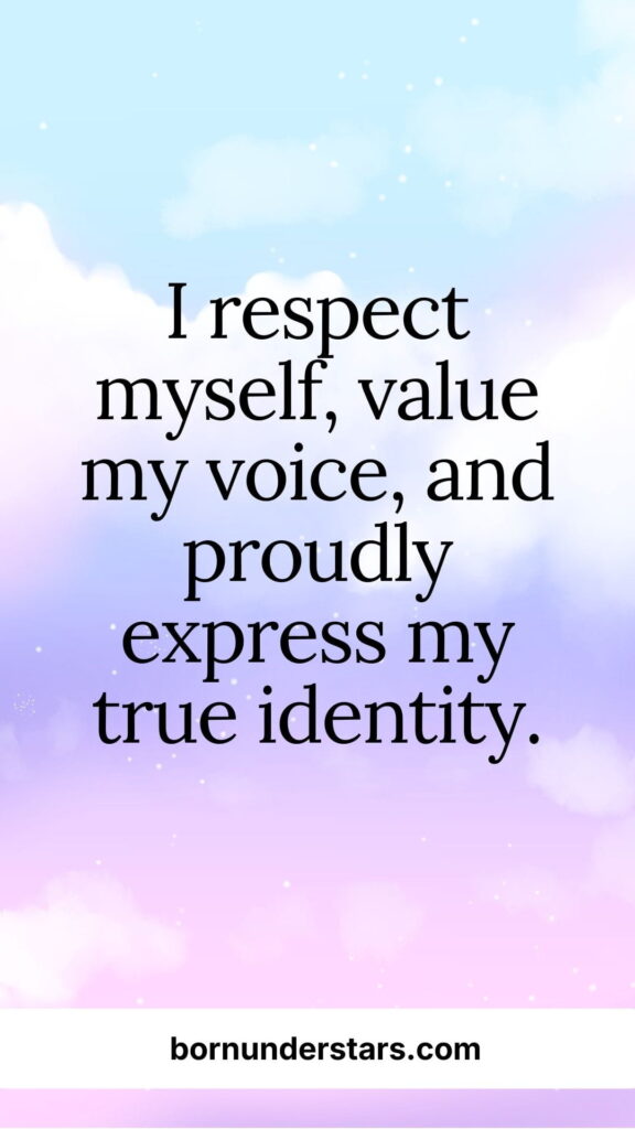 Self-Concept Affirmations