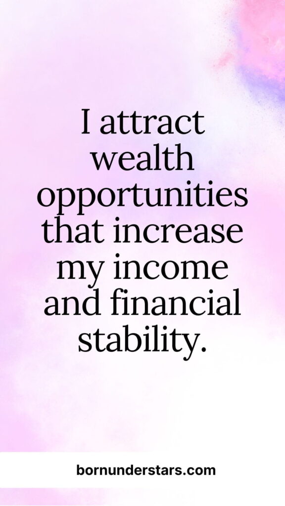 Wealth Affirmations