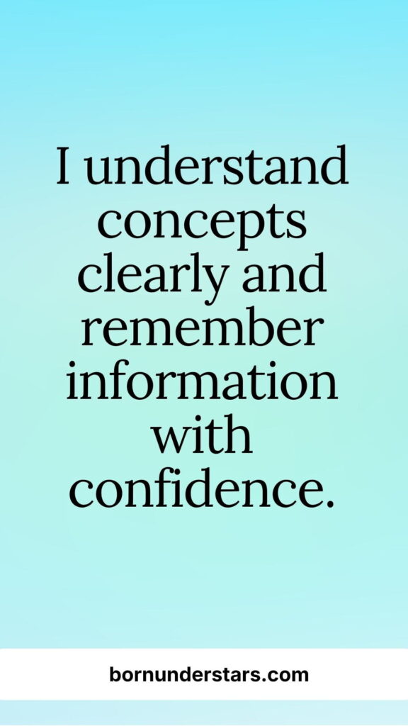 Grades Affirmations