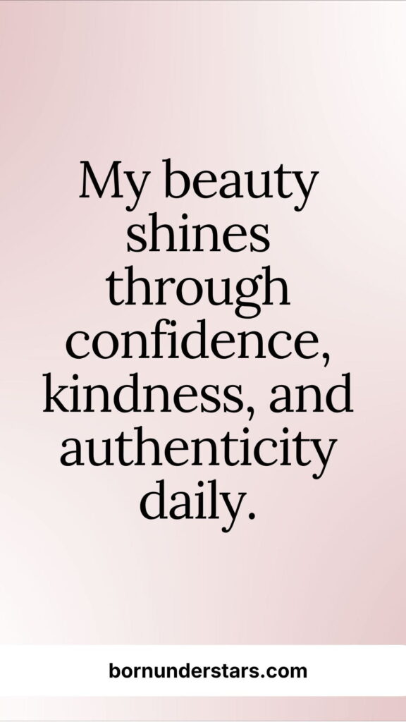  I Am Beautiful Affirmations