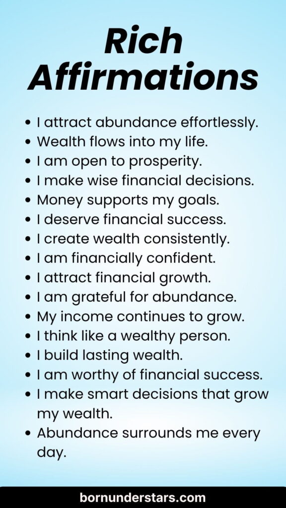 Rich Affirmations