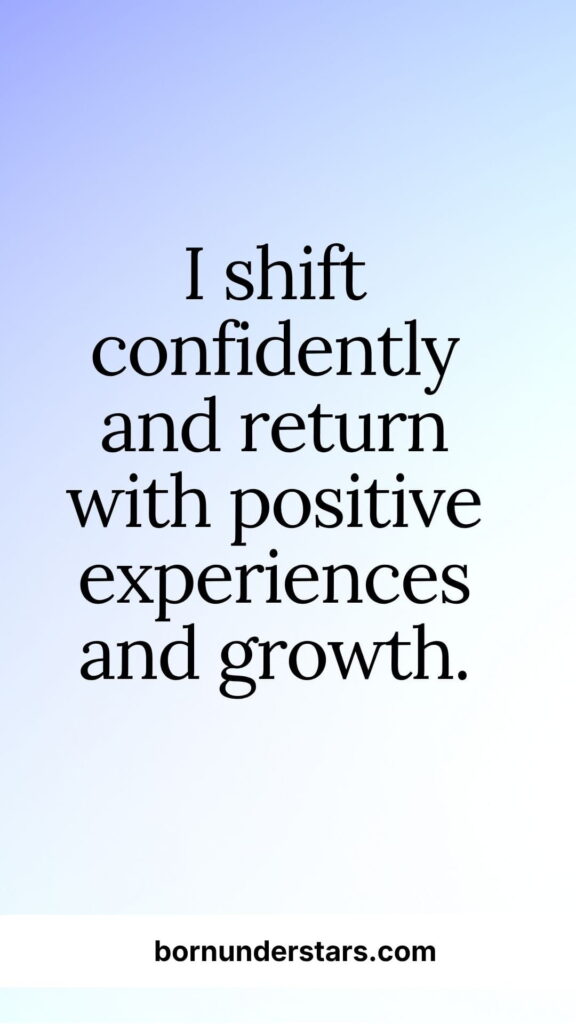 Shifting Affirmations
