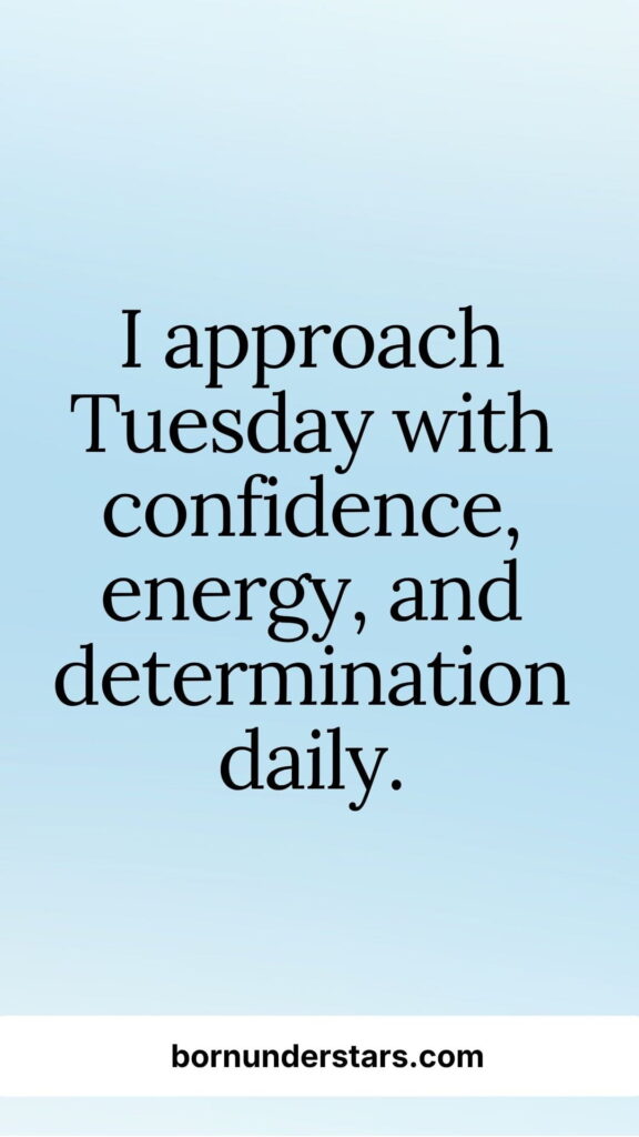 Tuesday Affirmations