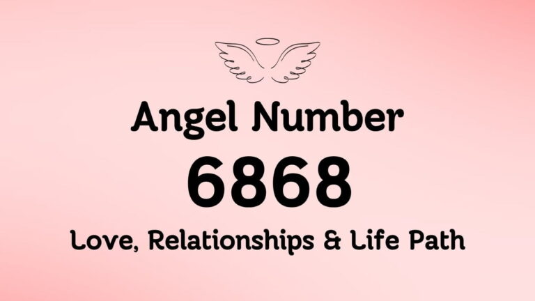 Angel Number 6868: Love, Relationships & Life Path